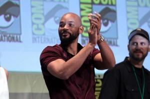Actor Will Smith Claping at ComicCon